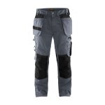 Pantalon de travail - renforts cordura� - gris / noir - 42 - 1555 blaklader