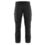 Pantalon de travail services stretch femme blaklader polycoton noir 50