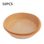 Papier de graisse jetable pour friteuse a air, 50 pièces, papier spécial en silicone pour four a barbecue ... Papier de graisse jetable pour friteuse a air, 50 pièces, papier spécial en silicone pour four a barbecue ...