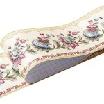 Papier peint auto - adh�sif en pvc, bordure de taille, motif de fleurs 3d, plinthe, salon, salle de bains, ...