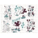 Papier peint intiss� disney mickey mouse et ses amis 350 cm x 280 cm