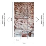 Papier peint photo profhome 383351 - gu papier peint intissé gaufré à chaud lisse à l'aspect brique mat ... Papier peint photo profhome 383351 - gu papier peint intissé gaufré à chaud lisse à l'aspect brique mat ...