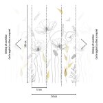 Papier peint photo profhome 392121 - gu papier peint intissé gaufré à chaud lisse avec un dessin floral ... Papier peint photo profhome 392121 - gu papier peint intissé gaufré à chaud lisse avec un dessin floral ...