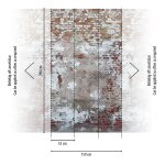 Papier peint photo profhome 392501 - gu papier peint intissé gaufré à chaud lisse à l'aspect brique mat ... Papier peint photo profhome 392501 - gu papier peint intissé gaufré à chaud lisse à l'aspect brique mat ...