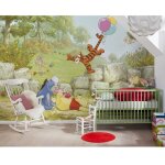 Papier peint winnie l'ourson ballon disney 368x254 cm Papier peint winnie l'ourson ballon disney 368x254 cm