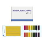 Papier de tournesol pour test ph (1 - 14) 80 bandelettes de test paquet de 2