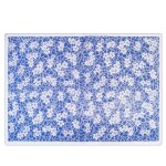 Papier transfert en argile, poterie, glaure sous glaure, motif d'oiseau fleur, porcelaine bleu et blanc, ...