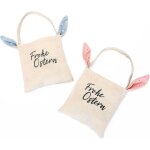 Papierdrachen lot de 2 sacs en jute avec oreilles - nid de pâques alternatif au design lapin - emballage ... Papierdrachen lot de 2 sacs en jute avec oreilles - nid de pâques alternatif au design lapin - emballage ...