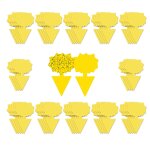 Paquet de 60 pi�ges � mouches / pi�ges � mouches / pi�ges � insectes collants jaune