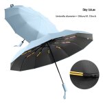 Parapluie 24 sofia renforc pour hommes et femmes, protection solaire anti - uv, pour le bain d'affaires, ...