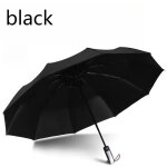 Parapluie de bain coupe - vent et anti - pluie, pliant automatique, grand parapluie d'affaires, mnage, ...