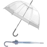 Parapluie cloche / dôme transparent pour femme - système d'ouverture automatique - large protection avec ... Parapluie cloche / dôme transparent pour femme - système d'ouverture automatique - large protection avec ...