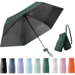 Parapluie compact pliable, parapluie anti uv, mini parapluie pliant, parapluie mini, livr avec une bote ...