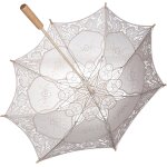 Parapluie en dentelle, lady wedding lace umbrella parasol sun umbrellas party bridal photo taking decoration(s ...