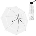 Parapluie transparent, parapluie de voyage lger et transportable, trois plis parapluie de pluie pliable ...