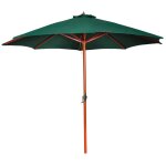 Parasol diamètre 3 m vert helloshop26 02 0008733 Parasol diamètre 3 m vert helloshop26 02 0008733