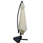 Parasol carr� solenzara ecru 3x3m�tres