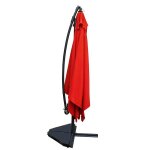 Parasol carré solenzara terracotta 3x3 mètres Parasol carré solenzara terracotta 3x3 mètres