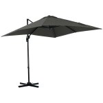 Parasol d�port� carr� inclinable dim. 2, 45l x 2, 45l x 2, 45h m