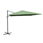 Parasol d�port� - nh - aluminium - 3x4 - amande