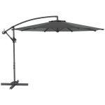 Parasol d�port� octogonal inclinable rabattable diam�tre 2, 97 m parasol de jardin avec pied en croix ...