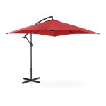 Parasol déporté rectangulaire 250 x 250 cm inclinable bordeaux helloshop26 14 0007604 Parasol déporté rectangulaire 250 x 250 cm inclinable bordeaux helloshop26 14 0007604