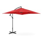 Parasol déporté - rouge - rectangulaire - 250 x 250 cm - inclinable helloshop26 14 0007603 Parasol déporté - rouge - rectangulaire - 250 x 250 cm - inclinable helloshop26 14 0007603