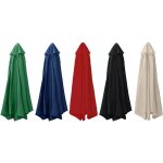 Parasol d'extrieur en tissu de remplacement, parapluie d'extrieur, matriel anti - uv, tente de bricolage, ...