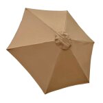 Parasol de jardin en tissu polyester, toile d'ombrage d'extérieur, parasol de piscine, diamètre anti ... Parasol de jardin en tissu polyester, toile d'ombrage d'extérieur, parasol de piscine, diamètre anti ...