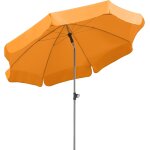 Parasol locarno, bleu roi, env. 200 cm ø, en 8 parties, rond Parasol locarno, bleu roi, env. 200 cm ø, en 8 parties, rond