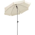 Parasol locarno, bleu roi, env. 200 cm , en 8 parties, rond