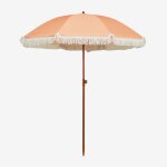 Parasol miska Ø175 cm en tissu et acier orange p�che