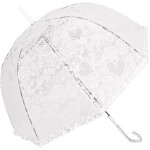 Parasol de parapluie de dentelle en plastique parasol de marie de mariage vintage lger dme coupe - ...