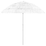 Parasol de plage blanc 240 cm