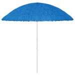 Parasol de plage bleu 300 cm