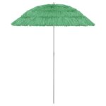Parasol de plage polyester 180 cm vert helloshop26 02 0008391