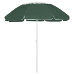 Parasol de plage vert 300 cm Parasol de plage vert 300 cm