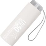 Parasol de poche uv50 uv protect ultra mini plat, rose, 90 cm