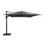 Parasol d?port? elios sunbrella orientable alu / sunbrella - grey / graphite 119