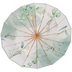 Parasol rtro upf50 + - protection uv - grand format - 102 cm - pour 2 personnes - double os epais - ...