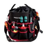 Parat 5990831991 bo�te � outils tissu noir et rouge