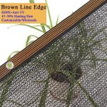 Pare - soleil noir pour plantes succulentes, filet d'ombrage, clture, confidentialit, maille, fleur, ...