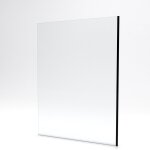 Paroi de douche 140x200cm - verre trempé transparent 8mm - profilé noir - freedom 2 black Paroi de douche 140x200cm - verre trempé transparent 8mm - profilé noir - freedom 2 black