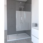 Paroi de douche � l'italienne en verre aurlane parma 2 90x200cm