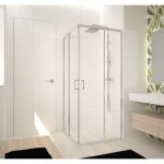 Paroi de douche latérale pour accès d'angle à porte coulissante - 96 à 99 cm - ocean a novellini Paroi de douche latérale pour accès d'angle à porte coulissante - 96 à 99 cm - ocean a novellini