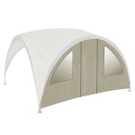 Paroi latrale et porte de chapiteau grand beige 4472220 bo - camp