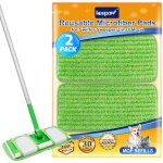 Patb - lingettes réutilisables pour balai de balayage, lavables en microfibre, 30, 5 cm, pour travaux ... Patb - lingettes réutilisables pour balai de balayage, lavables en microfibre, 30, 5 cm, pour travaux ...