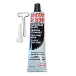 Pate a joint moteur silicone noir loctite professionnel 5940, 100 ml
