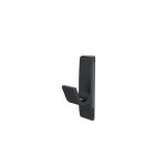 Patère magnétique en aluminium - noir mat hermeta Patère magnétique en aluminium - noir mat hermeta