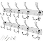 Patres murales en acier inoxydable (lot de 2) - robustes et rsistantes - design haut de gamme - crochets ...